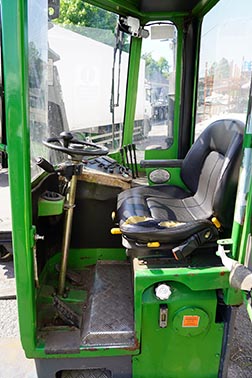 The cab of the Combilift C-Series at J. G. Kelly Supplies Ltd.