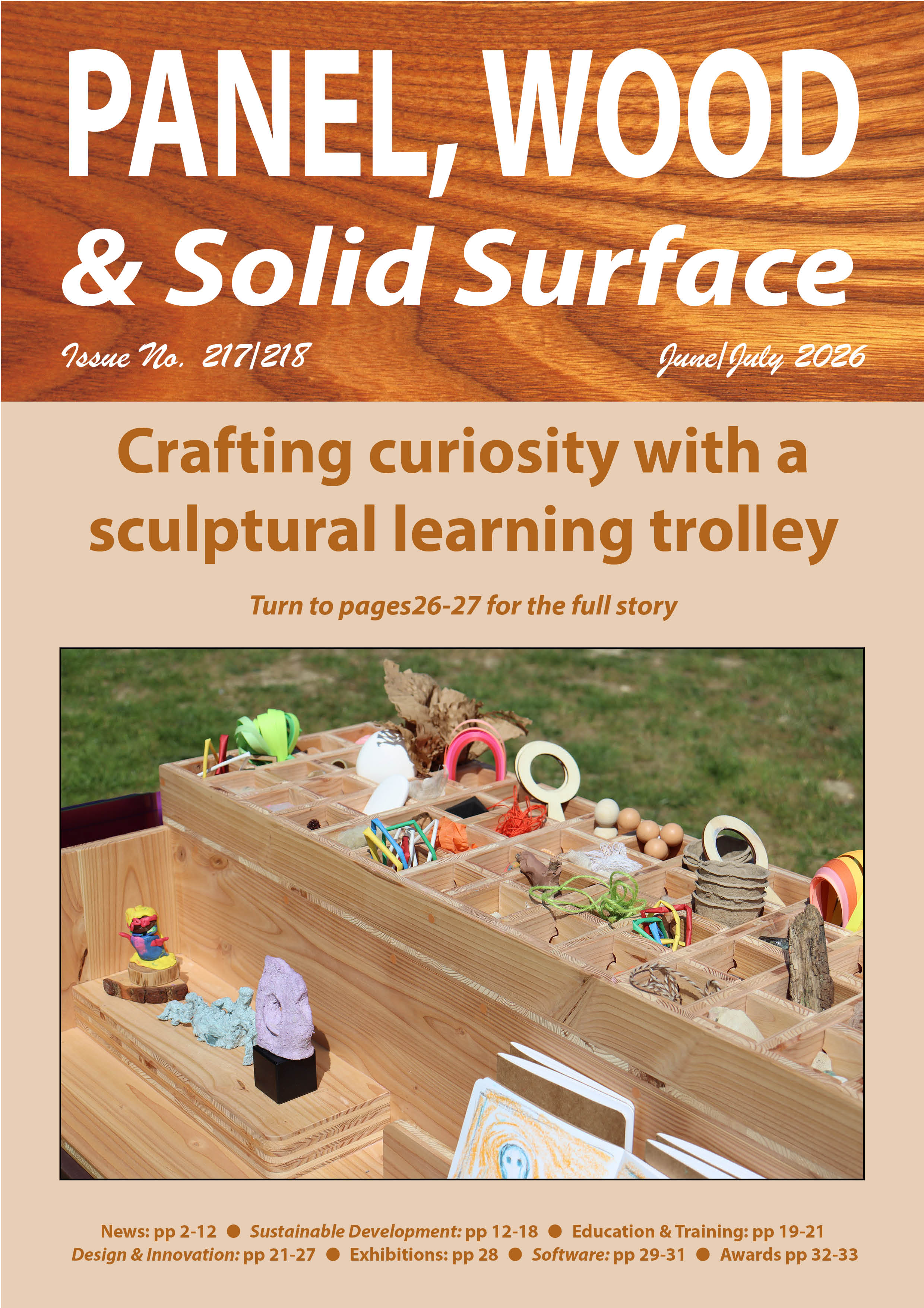 Front cover of latest issue