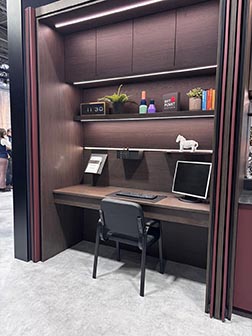 Home office display by Rotpunkt at KBB 2026.